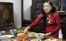Mâm cỗ cúng rằm tháng Giêng của người Hà Nội 