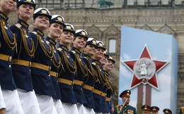 Nữ quân nhân Nga trong lễ duyệt binh Ngày Chiến thắng 2019