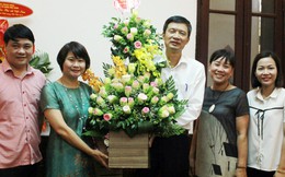 Thiếu tướng Nguyễn Khắc Khanh thăm, chúc mừng Báo PNVN