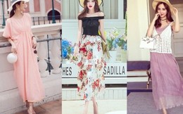 Váy maxi đi biển