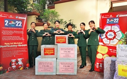 Hội Phụ nữ Ban Phụ nữ Quân đội "trao yêu thương" tới Mottainai 2022