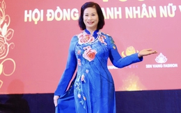 Hội đồng Doanh nhân Việt Nam ra mắt BST áo dài biểu trưng “Bông hồng vàng”