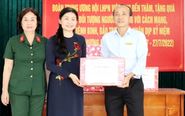 TƯ Hội LHPN Việt Nam tặng 131 suất quà các gia đình có công, nữ chiến sĩ Trường Sơn tại Quảng Trị