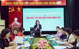 TƯ Hội LHPN Việt Nam kiểm tra, đánh giá hoạt động các cấp Hội phụ nữ tỉnh Hưng Yên