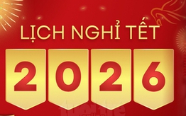 Công chức, viên chức được nghỉ 4 ngày liên tục dịp Tết Dương lịch 2026