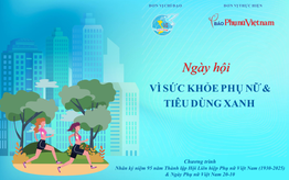 Tháng 10/2025: Báo PNVN tổ chức giải chạy "Vì môi trường không khói thuốc" và "Ngày hội Vì sức khỏe phụ nữ - Tiêu dùng xanh"