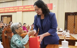 Phó Chủ tịch nước Võ Thị Ánh Xuân thăm, tặng quà và chúc Tết tại An Giang