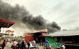 Hưng Yên: Điều tra nguyên nhân vụ cháy chợ Dành ở xã Bắc Thụy Anh