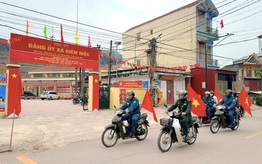 Rực rỡ vùng biên đón ngày bầu cử