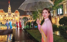 Lễ hội Áo dài TPHCM 2026 khai màn dưới mưa vẫn lung linh rực rỡ