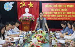 Hội LHPN tỉnh Phú Thọ cần chủ động tham mưu chiến lược về công tác cán bộ nữ