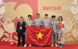 4 học sinh Việt Nam giành huy chương tại Kỳ thi Olympic Hóa học quốc tế 