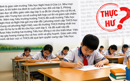 Nghệ An: Thực hư thông tin giáo viên THCS ra đề kiểm tra cho học sinh tiểu học 