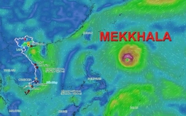 Siêu bão Mekkhala mạnh nhất tháng 6 trong 22 năm qua