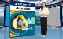 Bản tin thời tiết ngày 4/6: Nắng nóng bao trùm Bắc Bộ, đề phòng lốc sét và mưa lớn về đêm