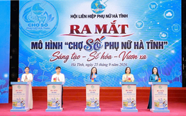 Phụ nữ Hà Tĩnh đưa sản phẩm bản địa lên “Chợ số”