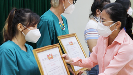 Tri ân các tình nguyện viên tôn giáo hỗ trợ tuyến đầu chống dịch
