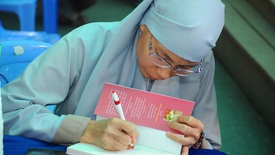 Những con chữ lan tỏa yêu thương