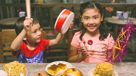 Nhớ thuở góp bưởi, góp bánh để phá cỗ Trung thu xưa