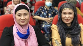 Đại lễ Raya Idil Adha ngập tràn vui tươi với cán bộ, hội viên phụ nữ dân tộc Chăm Islam