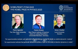 Nobel Vật lý 2023 tôn vinh 3 nhà khoa học Pierre Agostini, Ferenc Krausz và Anne L'Huillier