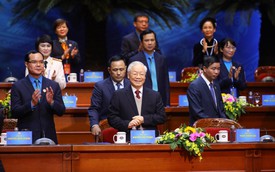 Tổng Bí thư Nguyễn Phú Trọng dự phiên Khai mạc trọng thể Đại hội XIII Công đoàn Việt Nam