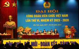 300 đại biểu tham dự Đại hội Công đoàn Viên chức Việt Nam lần thứ VI