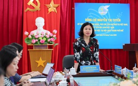 Chủ tịch Hội LHPN Việt Nam Nguyễn Thị Tuyến làm việc với Hội LHPN TP Huế