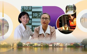 Những người phụ nữ giữ bình yên mùa mưa lũ