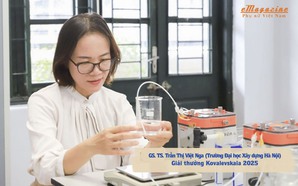 Nữ giáo sư với công nghệ mở lối "tái tạo" tài nguyên nước