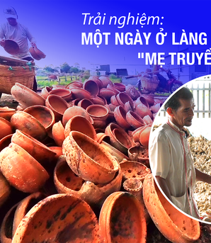 Trải nghiệm: Một ngày ở làng gốm Chăm "mẹ truyền con nối"