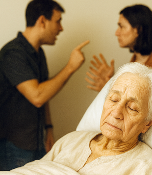 3 người con tranh nhau, mẹ 81 tuổi ở cùng người lạ