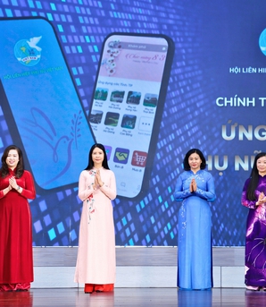 TƯ Hội LHPN Việt Nam ra mắt Ứng dụng "Phụ nữ Việt Nam"