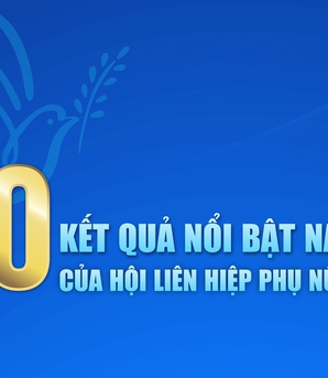 Infographic: 10 kết quả nổi bật của Hội Liên hiệp Phụ nữ Việt Nam năm 2025