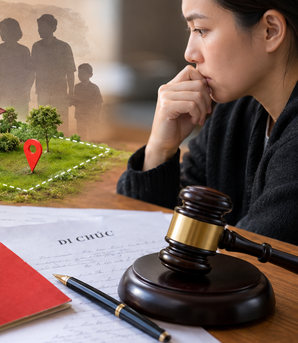 Nhờ cha đứng tên sổ đỏ, con gái vướng tố tụng vì di sản thừa kế