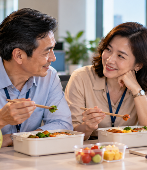 Thanh Tâm kể chuyện: Mang cơm vợ nấu chia cho nữ đồng nghiệp