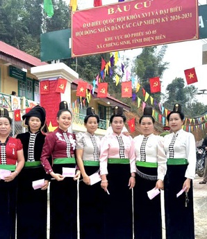 Điện Biên: Tỷ lệ nữ trúng cử đại biểu Quốc hội khóa XVI đạt 42,85%, HĐND tỉnh đạt 36%