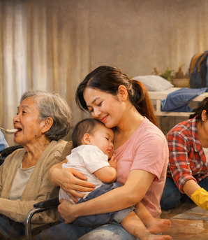 Lao động chăm sóc: Bài 1 - Những đóng góp thầm lặng của phụ nữ chưa được gọi tên