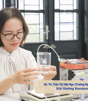 Nữ giáo sư với công nghệ mở lối "tái tạo" tài nguyên nước