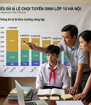 Hà Nội chốt nguyện vọng lớp 10: Tỷ lệ "chọi" ở nhiều trường tăng mạnh 