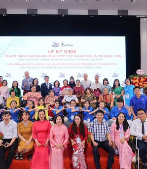 Lời tâm sự nhân 20 năm thành lập Hội Người khuyết tật Hà Nội