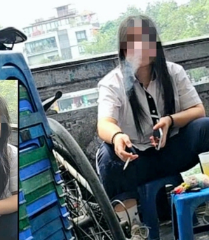Hà Nội: Học sinh tụ tập hút thuốc quanh cổng trường, đi xe máy không đội mũ bảo hiểm