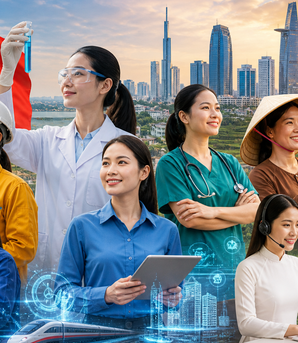 Lao động nữ Việt Nam trong kỷ nguyên vươn mình