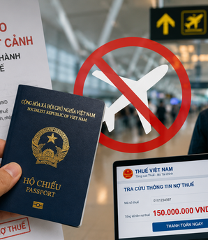 Người chưa hoàn thành nghĩa vụ thuế khi nào thì bị cấm xuất cảnh?