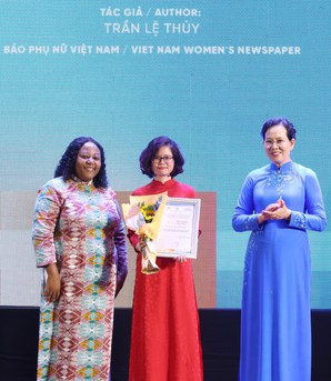 Báo Phụ nữ Việt Nam đoạt giải A Giải Báo chí toàn quốc về Bình đẳng giới lần thứ II