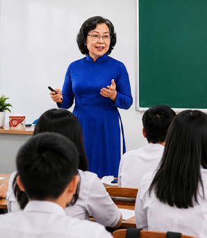 Giáo viên nghỉ hưu được ký hợp đồng dạy toàn thời gian: Cùng một vị trí sẽ ưu tiên giáo viên trẻ 