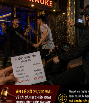 Phạm tội cướp tài sản vì chở bạn đi dọa quán karaoke để quỵt nợ