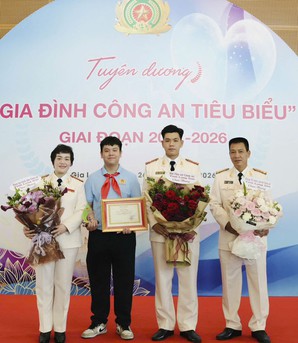 "Gia đình Công an tiêu biểu" xây dựng mái ấm bằng sự thấu hiểu, sẻ chia