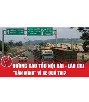 Đường cao tốc Nội Bài - Lào Cai "oằn mình" vì xe quá tải?