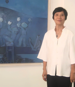 Nguyên họa sĩ - phóng viên Báo Phụ nữ Việt Nam Nguyễn Thị Lành ra mắt sách ở tuổi 80